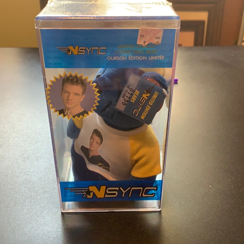 *NSYNC JC beanie baby brand new